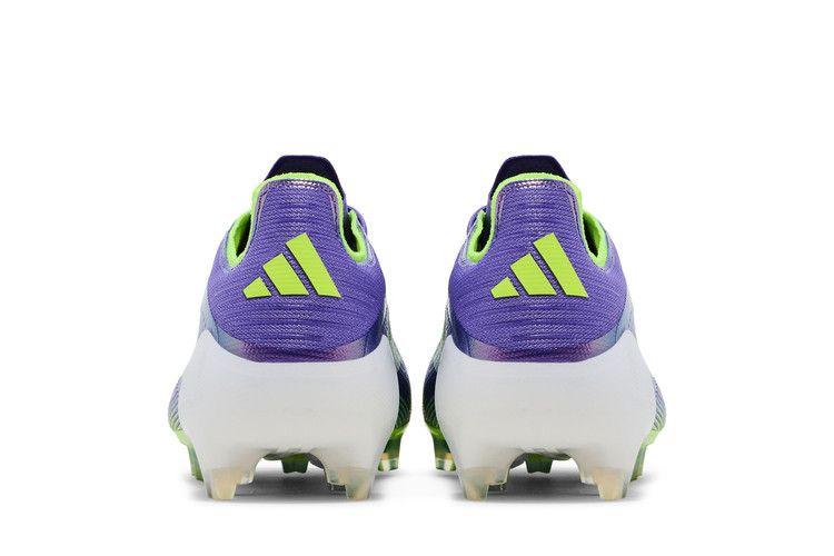 Unisex Sneakers adidas F50 Elite FG Radiant Blaze Pack Purple Rush/Cloud White/Lucid Lemon