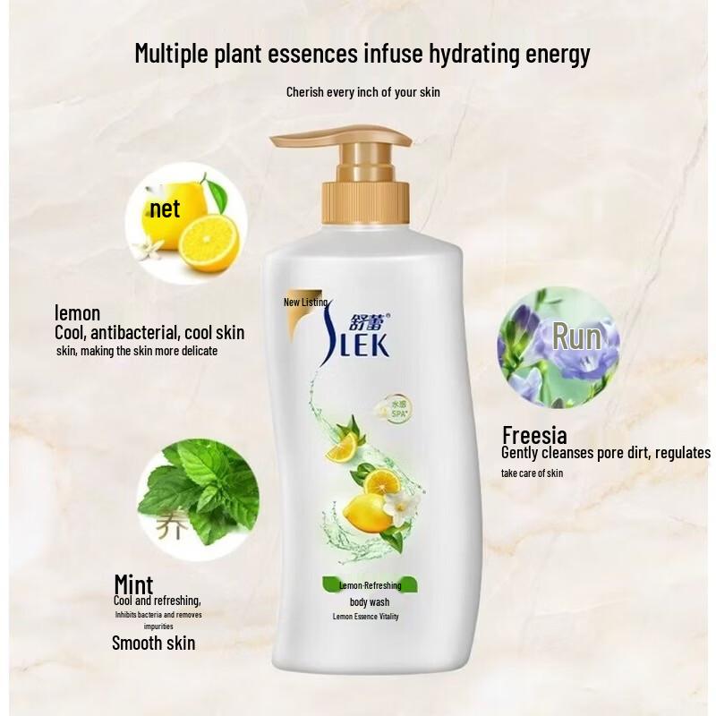 SLEK Lemon Refreshing Shower Gel