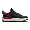 Jordan Rebound Low Top Children's Basketball Shoes Black Gray White Gray