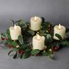 Flickering Flameless Votive Candles with Timer Remote Control Realistic Electric Real Wax Candle for Christmas Wedding Halloween