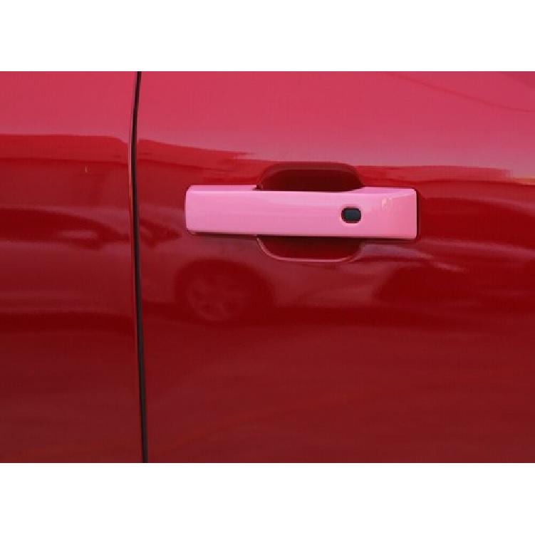 For Ford Bronco -2025  Exterior Side Door Handle Decor Cover Trim Pink