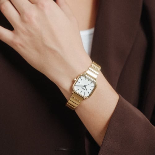 Breda ESTHER 1735e Sunray Dial Bracelet Watch for Women