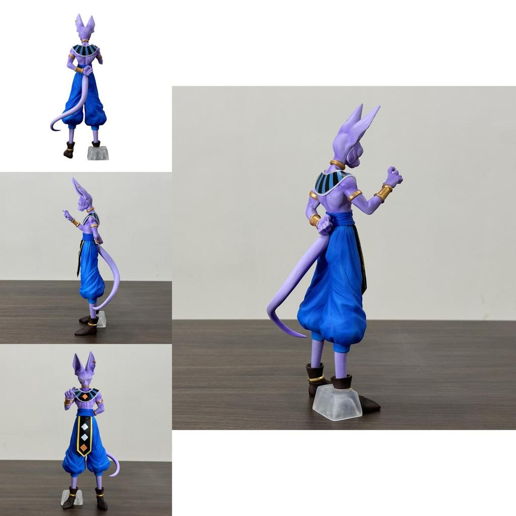 Dragon Ball Super Saiyan God Beers Standing Figure Pvc Collectible Model Statue