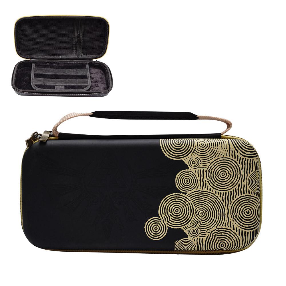 

Для Zelda-King Tears of the Kingdom водонепроницаемая веревочная рука для Nintendo Switch / OLED портативная сумка для хранения с 10 слотами для карт swtich