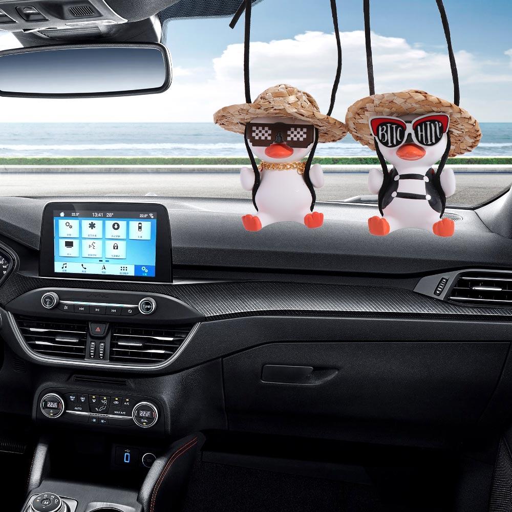 

Cute Swing Duck Anime Pendant Little Duck Auto Hanging Ornaments Girls Gifts