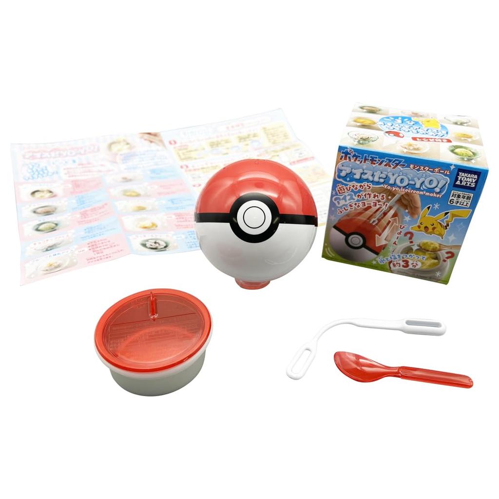 Eiscreme Monster Ball Hausgemachter Eisbereiter mit 10 Rezepten Yo-Yo