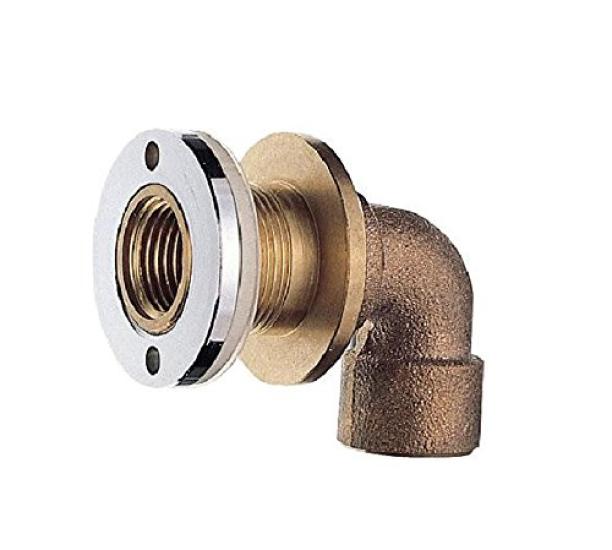 

SANEI Piping Parts Unit Outlet Fitting with Nominal Size Diameter (Sanei) Gasket, 13, 46mm, T223-13 золотий