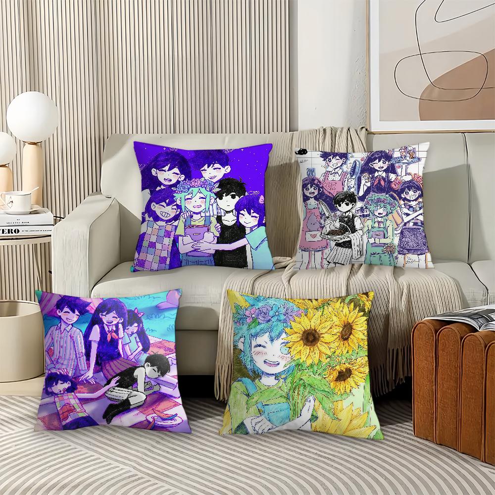 Game O-OmO-ori Pillow Case Office Cushions Suitable For Sofa Car Bedroom Decorative Cushion Cover