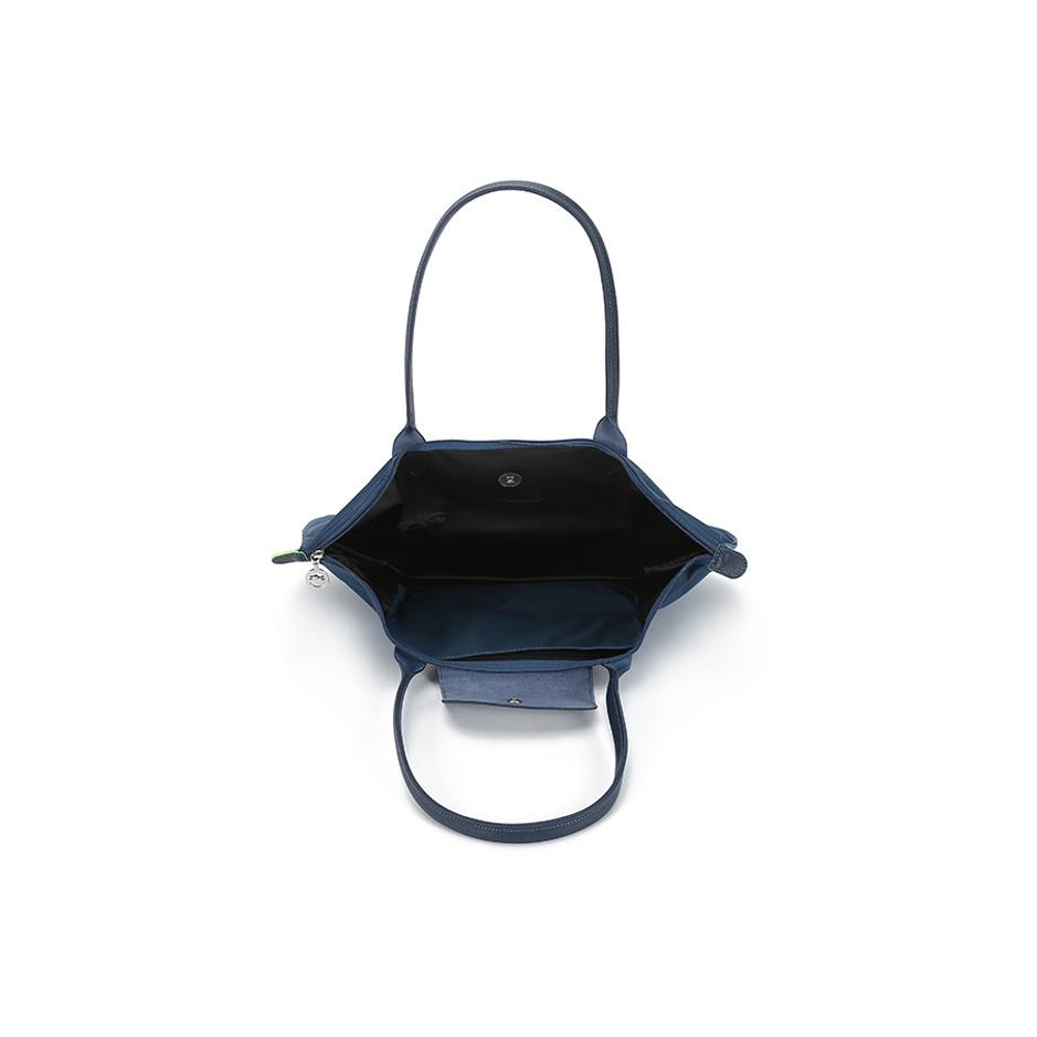 Longchamp Le Pliage Green 31 Eco-Friendly Canvas Tote Bag Women Bags Ocean-Blue 1899919P57
