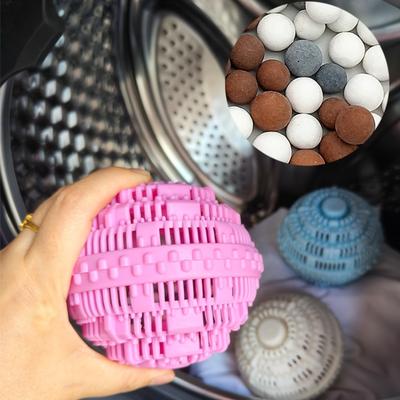 Reusable Laundry Balls Anti-tangling Fabric Softener Stain Remover Supplies Eco-friendly Fabric-friendly Laundry Elasticity Ball