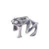 Dark Night 925 Sterling Silver Non-Pierced Frog Ear Cuff - European & American Style Alternative Ear Gauges Jewelry.