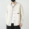 Retro Workwear Long-sleeved Shirt Men's Spring and Summer Pure Cotton Casual Top Men's Cardigan Lining