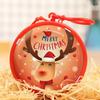 4 Pieces Christmas Coin Purse Decorative Cute Key Holder Portable Creative Case Bag
