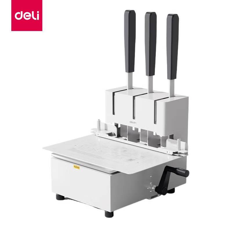 Deli GB930 Three-Hole Financial Binding Machine