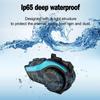 Hysnox HY-02 Motorcycle Helmet Intercom BT5.0 Hands-free Interphone Full Duplex for Six Motorcycle