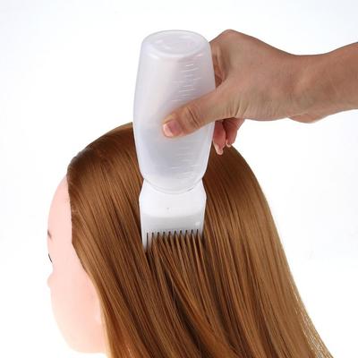 Women's Fashion Hair Dye Bottle Applicator Brush Dispensing Salon Hair Coloring Dyeing