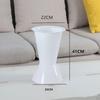 Circular Flower Bucket Vase 41cm Height Lightweight Multipurpose Accessories for Tabletop Decor 22cm