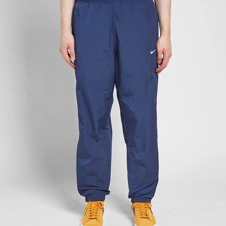New Nike Knitted Sweatpants Men Blue CD6544-410
