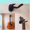 Guitar Wall Hook Short Black Mount For Music Room Decor
