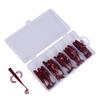25Pcs 70mm 2.2g Fishing Lures Slow Sinking Lures Fishing Simulation Loach Lures Baits Soft Swimming Lures Fishing Baits