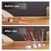 1/2PCS Clear Acrylic Desktop Pencil Holder Ins Large Capacity Sticky Note Organizer Desk Storage Shelf Organizer