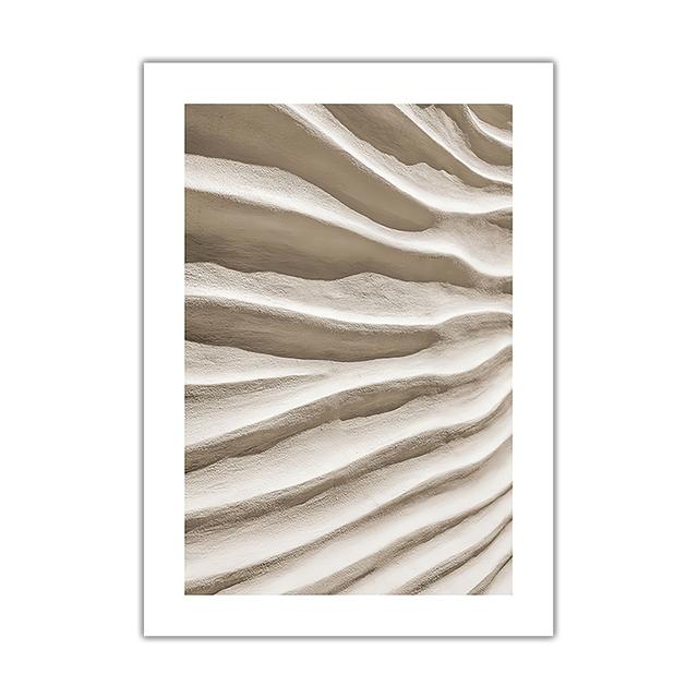 Scandinavian Nature Plant Palm Leaf Shell Beach Canvas Painting Poster Seaside Landscape Print Wall Art Picture Home Decoration