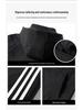 Men's Trendy Three-Stripe Hooded Jacket - Casual Spring/Autumn Wear