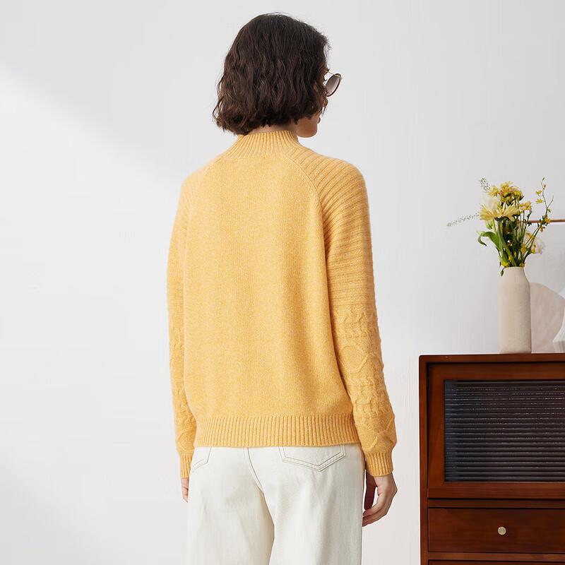 Komom Boka Women's Half-High Collar Cashmere Sweater