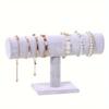 Multi-Layer Metal Flannel Display Rack for Bracelets, Watches, Jewelry, and Ornaments