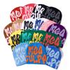 Custom Hat Manufacturer Women's Knitted Hat Designer Beanie  Unisex Winter All-Over Print Acrylic Cuffed Dot Fruit Bows