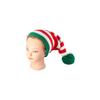 Merry Christmas Hat Christmas Knitted Hat Green Red Santa Beanie Hat Fashion   Warm