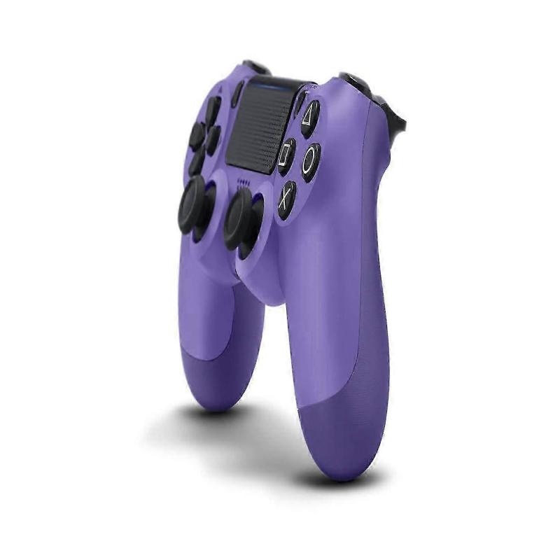 Wireless Electric Game Controller for PlayStation 4 PS4 Console, Compatible with DualShock 4 in Purple Color (Reed Model)