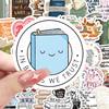 1060Pcs Creative Reading Book Stickers Books Graffiti Decoration Desk Scrapbook Stationery Box Clothes Hanger Decals Toys