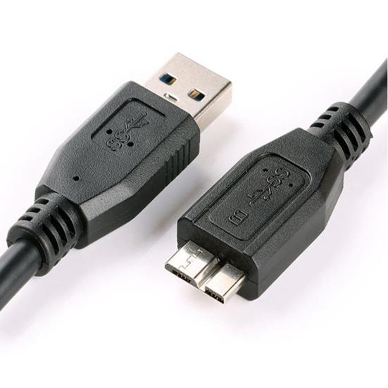 Speed Connector for External to Male USB3.0 A Micro B Cable Hard Drive Disk