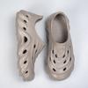 Hole Shoes Water Ripple Men's EVA Sandals Summer Wear Casual Creek Non-slip Beach Cool Slippers Men