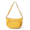 Casual Style Lightweight Dumpling Bag Waterproof Nylon Single Shoulder Bag Versatile Soft Crossbody Bag Daily Use