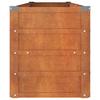 Raised Garden Beds Garden Raised Bed Rusty 160X40x45 Cm Corten Steel