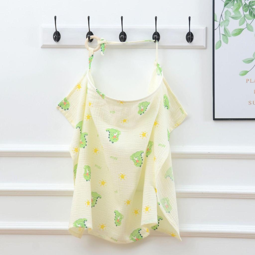 Breathable Cotton Nursing Cover - Anti-Exposure Modesty Cloth Set for Breastfeeding Moms