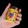 Exquisite Pastel Ceramic Tea Caddy Portable Travel Sealed Tea Boxes Tea Jar Storage Tank Coffee Canister Spice Candy Containers