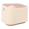 Enclosed Design Cat Litter Trash Can with Press Type Lid Multipurpose Trash Bin  Cat Litter Area