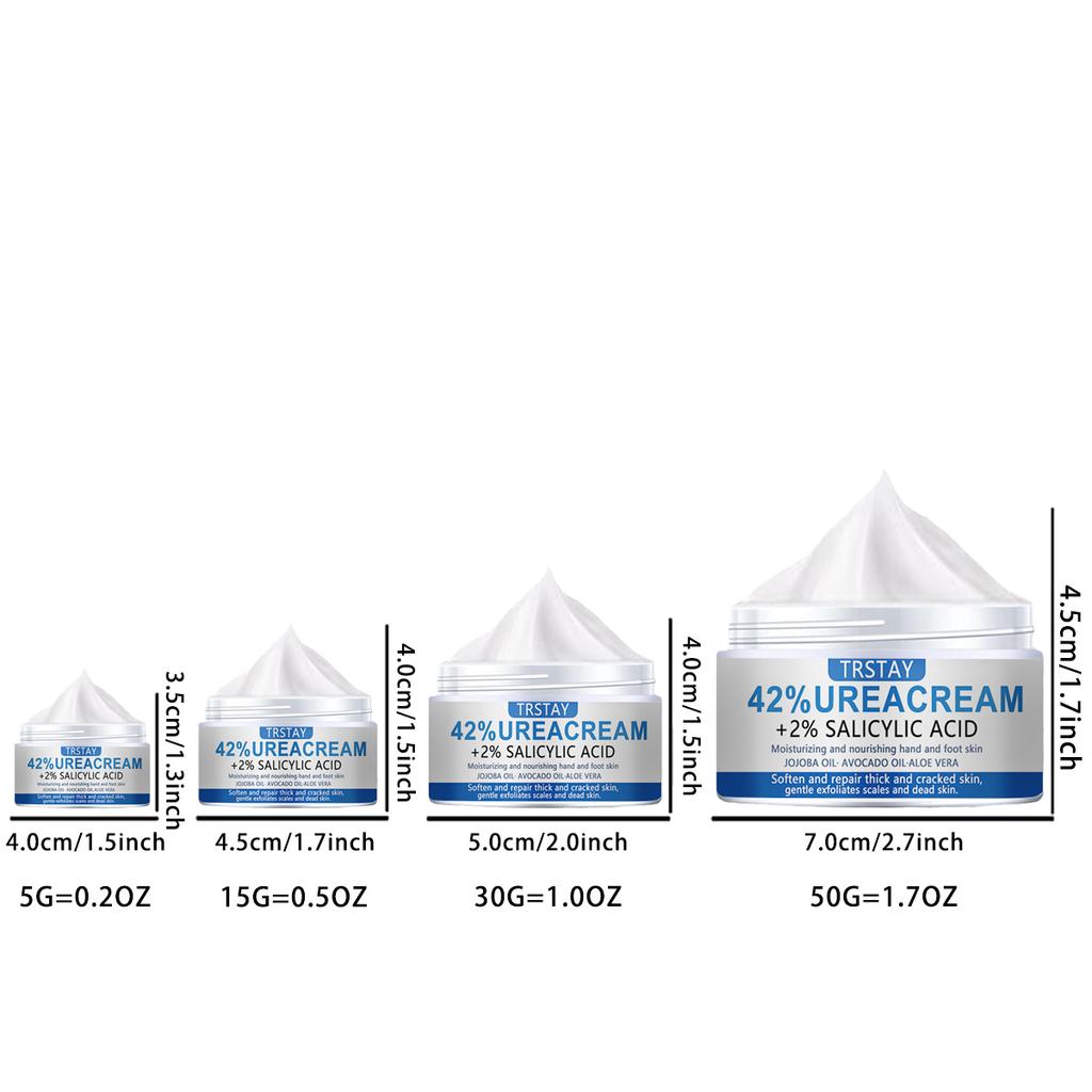 Salicylic Acid Urea Foot Moisturizer Brightens Skin Tone, Moisturizes, Lightens Dullness, and Firms Skin