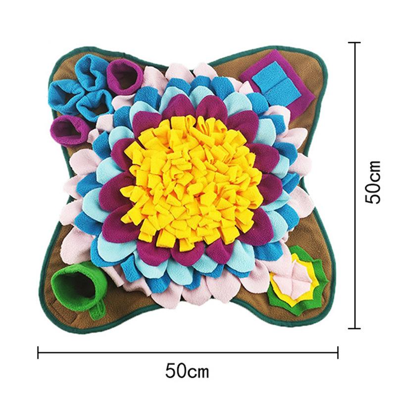 Dogs Snuffle Mat Pet Leak Food Anti Choking Mat Cat Dog Training Blanket Nose Work Toy