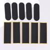 5 Stück schwarze Griffbrett-Deck-ungeschnittene Klebeband-Aufkleber, schwarze Schaumstoff-Griffband-Aufkleber