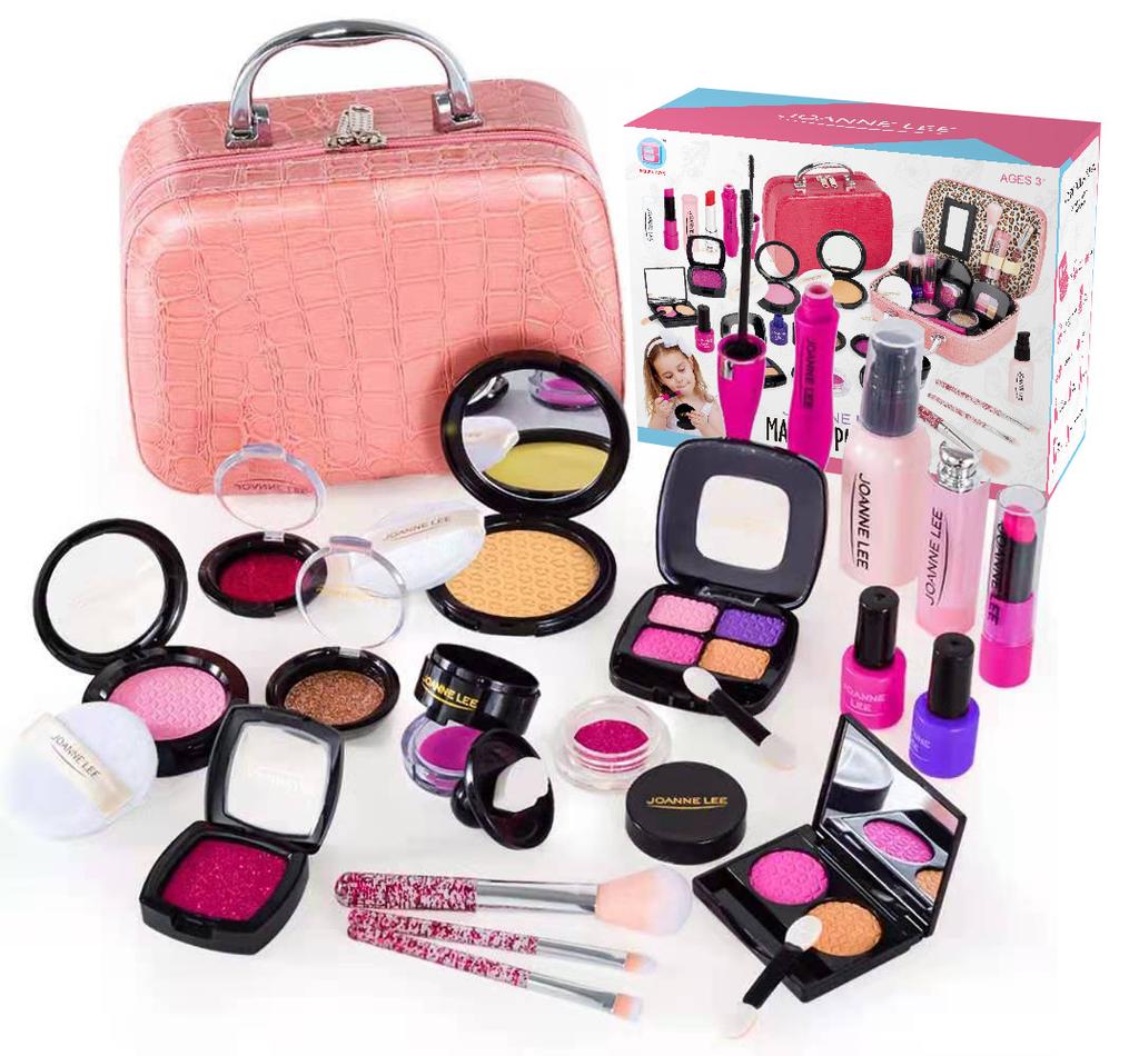 Playing House Children'S Cosmetics Toys Girl Simulation Makeup Accessories Handbag Girl Bag Set