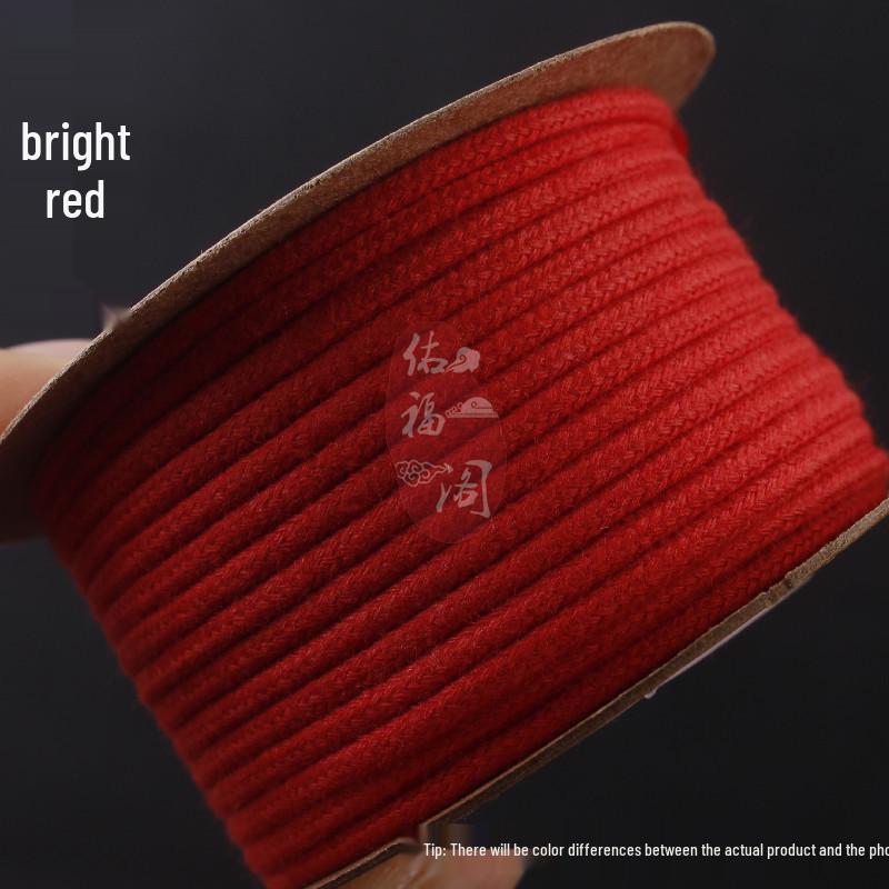 2022 Popular Hand-woven Pure Cotton Colored Core Pendant Rope