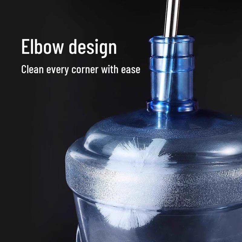 Pure Water Bucket Brush with Extended Handle for Mineral Water and Kettle Cleaning