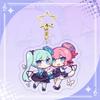 New Anime Figure Honkai: Star Rail Acrylic key chain pendant game double-sided star chain fans' gift  Pendant Keyrings 6CM