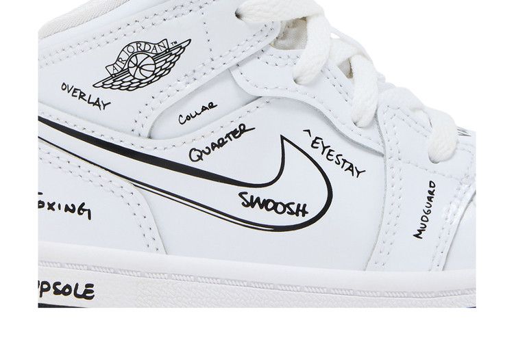 Air Jordan 1 Mid TD 'Schematic'