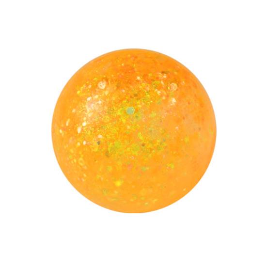1/4Pcs Glitter Stress Relief Ball Toy Transparent Multicolor Squeeze Sugar Ball Portable Travel Home Office Anxiety Relieving Fidget Ball