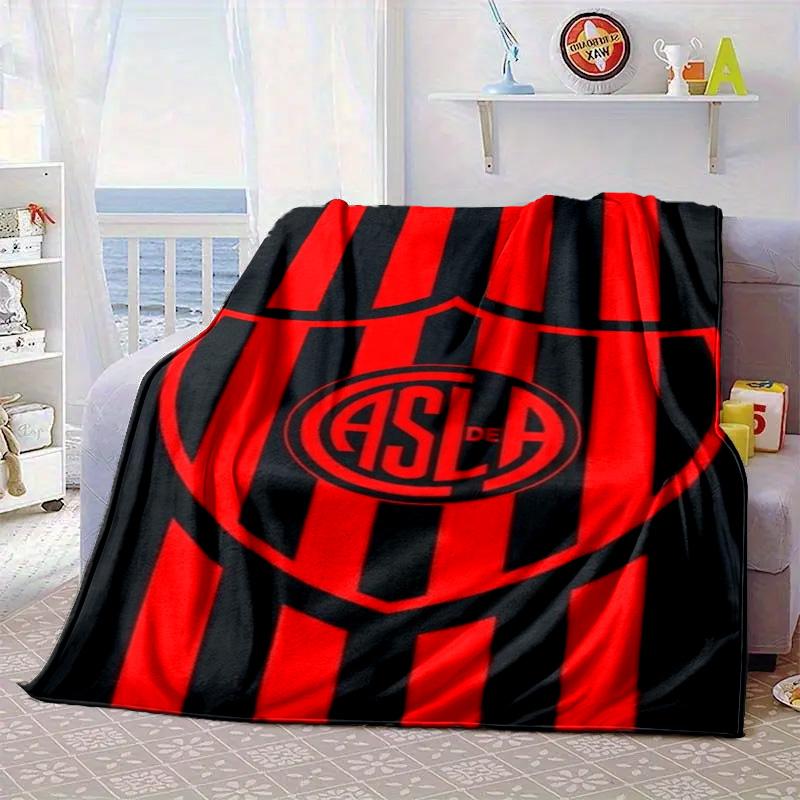 Club Atletico San Lorenzo  Portable Blanket/Soft Blanket Bedding Blanket Suitable for Travel Camping Living Rooms Offices Sofas Fan Gifts